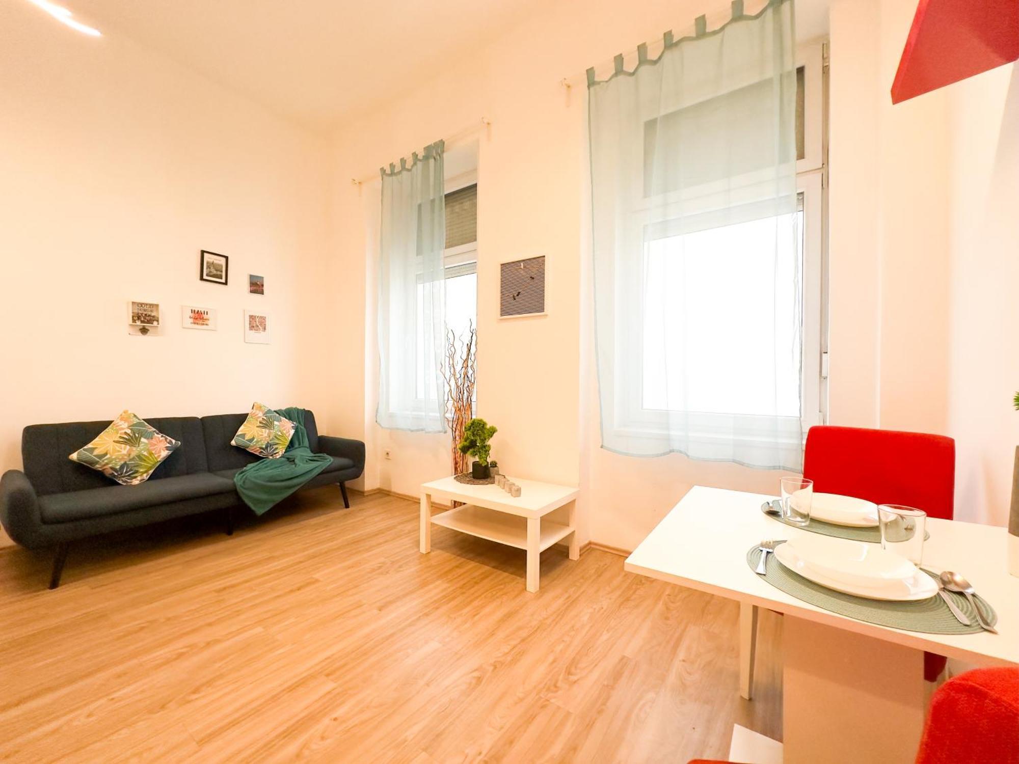 Spacious Buda Air Conditioning Apartment